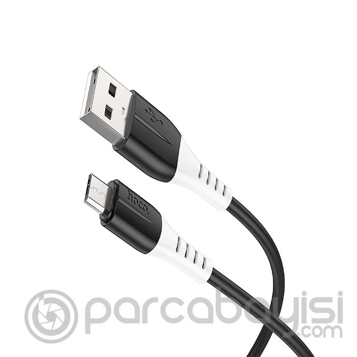 HOCO X82 Micro USB to USB 2.4A Silikon Data ve Şarj Kablosu