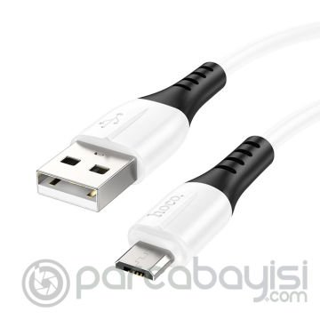 HOCO X82 Micro USB to USB 2.4A Silikon Data ve Şarj Kablosu