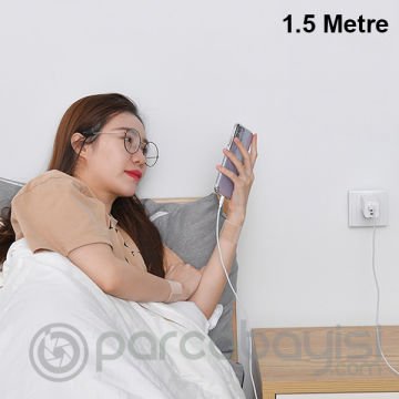 Baseus Wisdom İPhone 14-13-12,11 Şarj USB Şarj Kablosu 2Adet Set 1.5 metre
