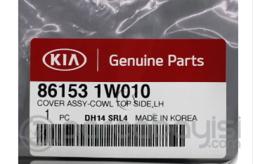 Kia Rio Ön Cam Alt Panjuru Sol Orjinal | 861531W010