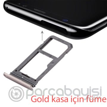 Ally Samsung Galaxy S8, S8+ Plus İçin Sim Hafıza Kart Kapağı