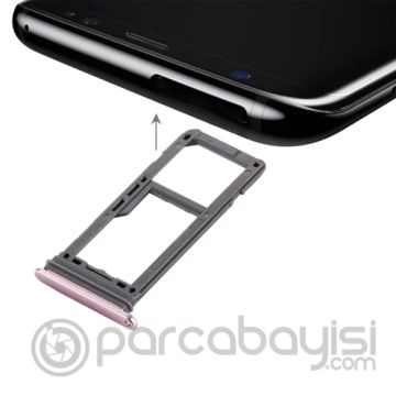 Ally Samsung Galaxy S8, S8+ Plus İçin Sim Hafıza Kart Kapağı