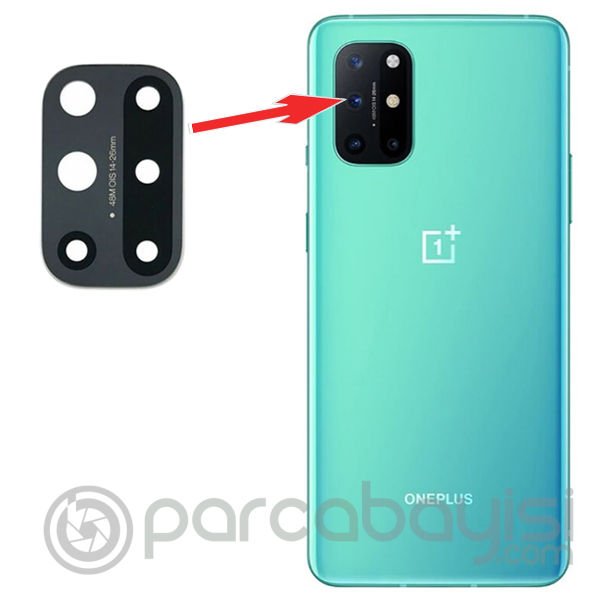 OnePlus 8T Kamera Lens Camı
