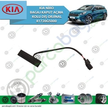Kia Niro Bagaj Kaput Açma Kolu Dış Orijinal | 81720G5000