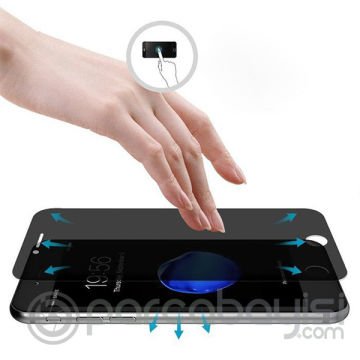 İPhone 6S Plus-6 Plus Tempered Privacy Gizli Hayalet Tempered Cam Ekran Koruyucu