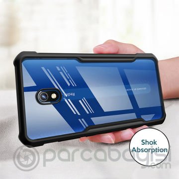 Xiaomi Redmi 8 Shok Absorption PC+TPU Darbe Emici Kılıf