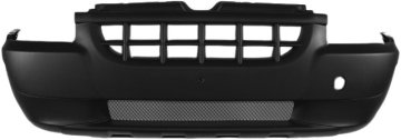 DOBLO FIAT 2001-2006 TAMPON  ÖN SİYAH SİSSİZ PANJURLU | 100.11110 | 735335302