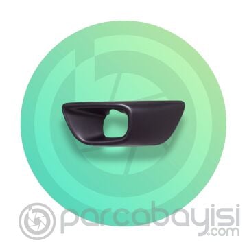 C4  CITROEN SİS FAR ÇERÇEVESİ ÖN SOL SİYAH  | BP1246DL | 9801674680||