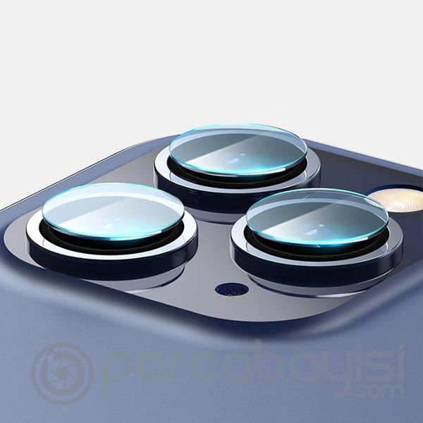 Baseus iPhone 12 Pro 6.1-Pro max 6.7 Tempered Kamera Lens Koruma Camı 2Set