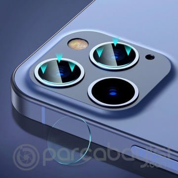 Baseus iPhone 12 Pro 6.1-Pro max 6.7 Tempered Kamera Lens Koruma Camı 2Set