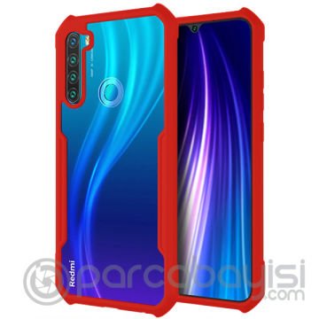 Xiaomi Redmi Note 8 Shok Absorption PC+TPU Darbe Emici Kılıf