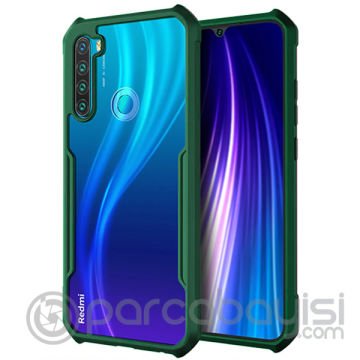 Xiaomi Redmi Note 8 Shok Absorption PC+TPU Darbe Emici Kılıf