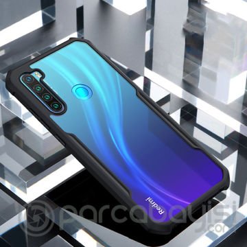 Xiaomi Redmi Note 8 Shok Absorption PC+TPU Darbe Emici Kılıf