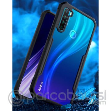 Xiaomi Redmi Note 8 Shok Absorption PC+TPU Darbe Emici Kılıf