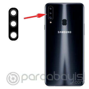 Samsung Galaxy A20S SM-A207F Kamera Lens Camı