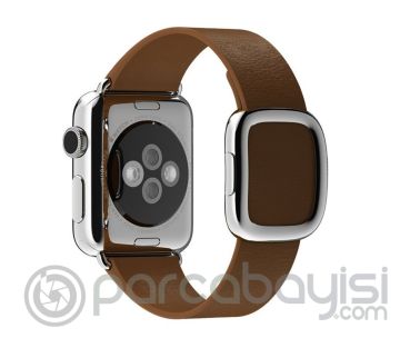 Ally Apple Watch 7-8 41mm 6-5-4 40mm Deri Kordon Kayış Modern Toka 3-2-1 38mm