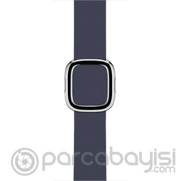 Ally Apple Watch 7-8 41mm 6-5-4 40mm Deri Kordon Kayış Modern Toka 3-2-1 38mm