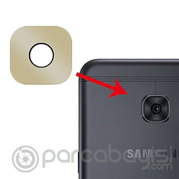 SM Galaxy C5 Pro C7 Pro İçin Kamera Lens Cam