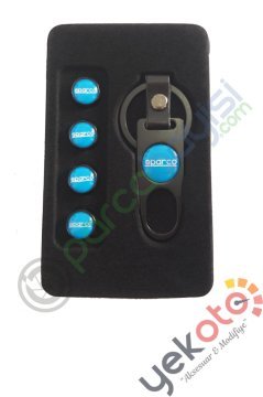 Sparco Metal Anahtarlık Ve Sibop Kapak Seti 1.Kalite