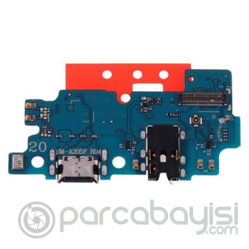 Sm Galaxy A20 SM-A205 Şarj-Kulaklık Soket Mikrofon Bordu