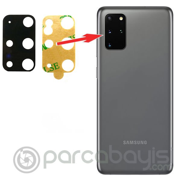Samsung Galaxy S20+ Plus SM-G985F Kamera Lens Camı