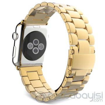 Ally Apple Wathc 38mm Kayış Paslanmaz Çelik 3 Bakla