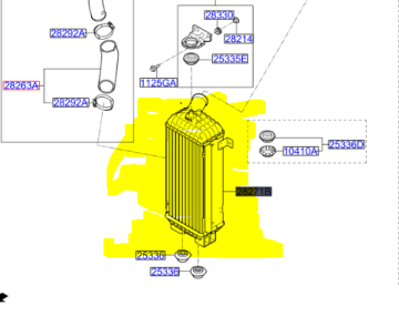 Sportage Intercooler Orjinal | 282712U200