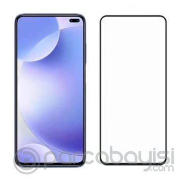 Xiaomi Redmi K30 3D Full kaplama Kırılmaz Tempered Cam Ekran Koruyucu