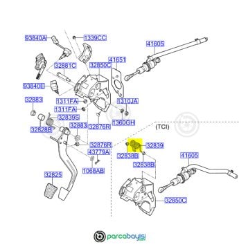 Kia Ceed Pedal Yayı Orjinal | 32827A5300