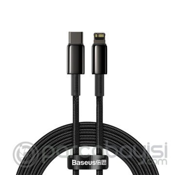 Baseus Tungsten Gold PD 20W İPhone USB-C to Lightning Şarj Kablosu 2 Metre