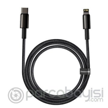 Baseus Tungsten Gold PD 20W İPhone USB-C to Lightning Şarj Kablosu 2 Metre