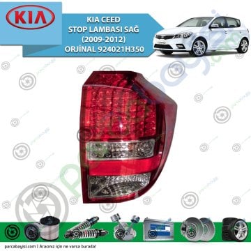 Kia Ceed Stop Lambası Sağ Orjinal | 924021H350