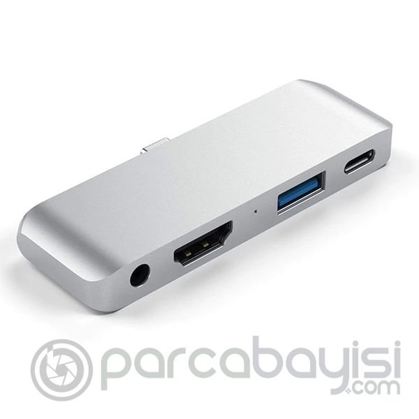 Ally Usb (Type-C to 4 in1 Usb 3.0 HDMİ HDTV 3.5 Jack  PD) Hub Adaptör Çoklayıcı