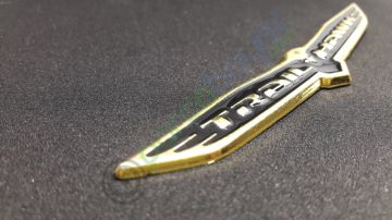 Trail Hawk Gold Metal 3D Amblem Logo Orjinal Kalite