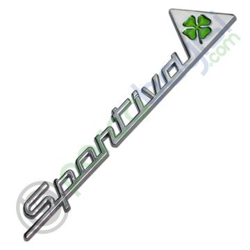 Sportiva Metal 3D Logo Amblem Sticker