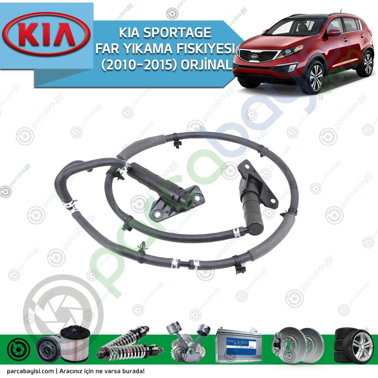 Kia Sportage Far Yıkama Fıskıyesı Komple Orjinal |  986703U000