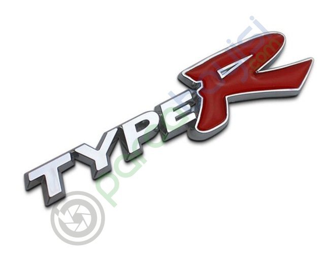 Type R Metal 3D Logo Amblem Sticker