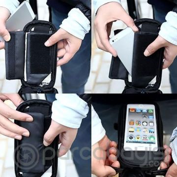 Roswheel 5.5 İnch Telefon Üniversal Su Geçirmez Bisiklet Tutucu
