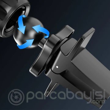 ALLY Magsafe İPhone 13-12 15W Kablosuz Hızlı Şarj-Araç Havalandırma Tutucusu