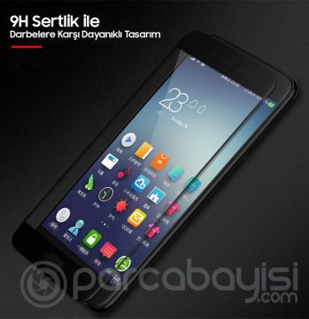 Meizu M6 Note Full Kaplama Kırılmaz Cam Ekran Koruyucu