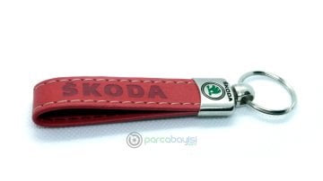 Skoda Krom ve Deri  Anahtarlık