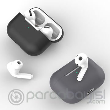 Ally Apple Airpods Pro İnce Slim Silikon Kılıf