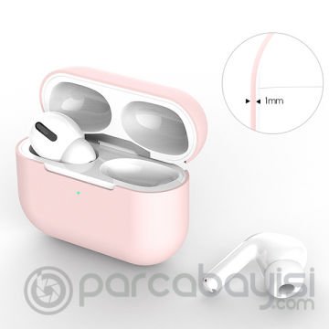 Ally Apple Airpods Pro İnce Slim Silikon Kılıf