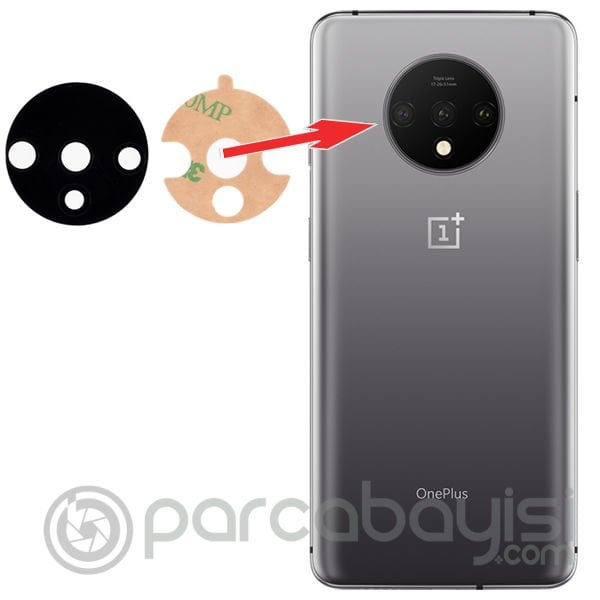 OnePlus 7T Kamera Lens Camı