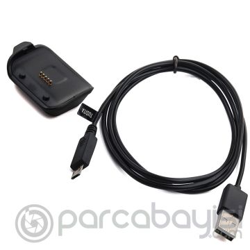 Ally Samsung Gear 2 Neo R381 Şarj Kablosu Cihaz Kiti