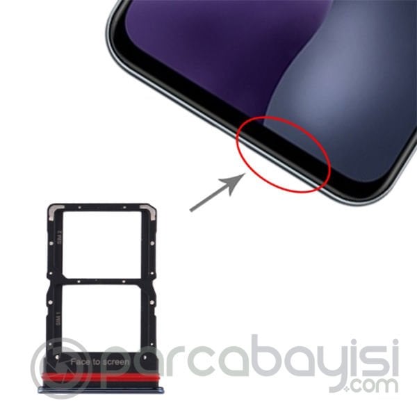 Xiaomi Mi 10 Lite Sim Kart Yuvası Sim Kızağı Sim Tepsisi