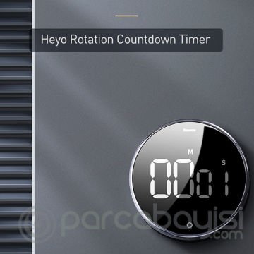 Baseus heyo rotation countdown-Manyetik Dijital Zamanlayıcı Çalar Saat