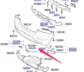 Kia Ceed Plaka Lambası Sağ Orjinal | 925021H500