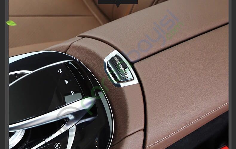 Mercedes Benz Kolçak Kapak Logosu 3D Amblem Logo Sticker Siyah