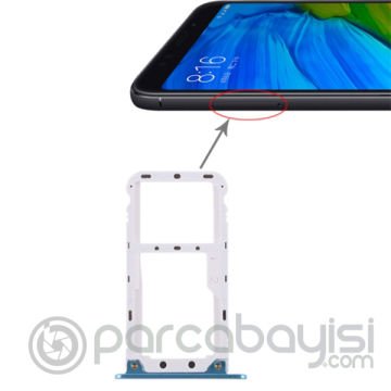 Xiaomi Redmi 5+Plus Sim Kart Yuvası Sim Kızağı Sim Tepsisi